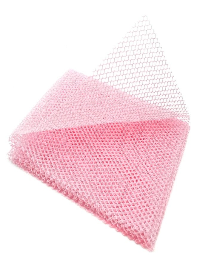 Quacc African Exfoliating Net Long Bath Net Sponge Nylon African Net Sponge Cloth for Daily Bath Shower (Pink) - Image 1